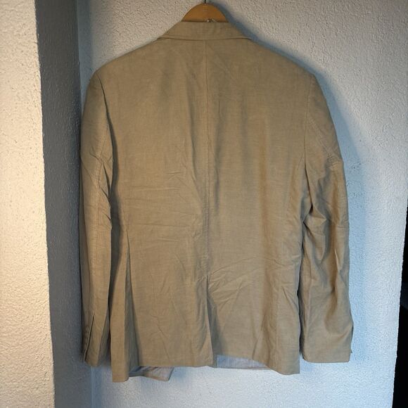 Jack Jones New Mars Old Money Beige Corduroy Blazer Size 180/100A (size 40) - Picture 4 of 11